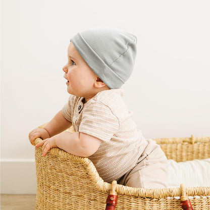 Konssy 6 Pack Baby Beanie Hats for Unisex, Toddler Beanies Baby Girl Boy Hat Warm Cap for Infant, Toddler