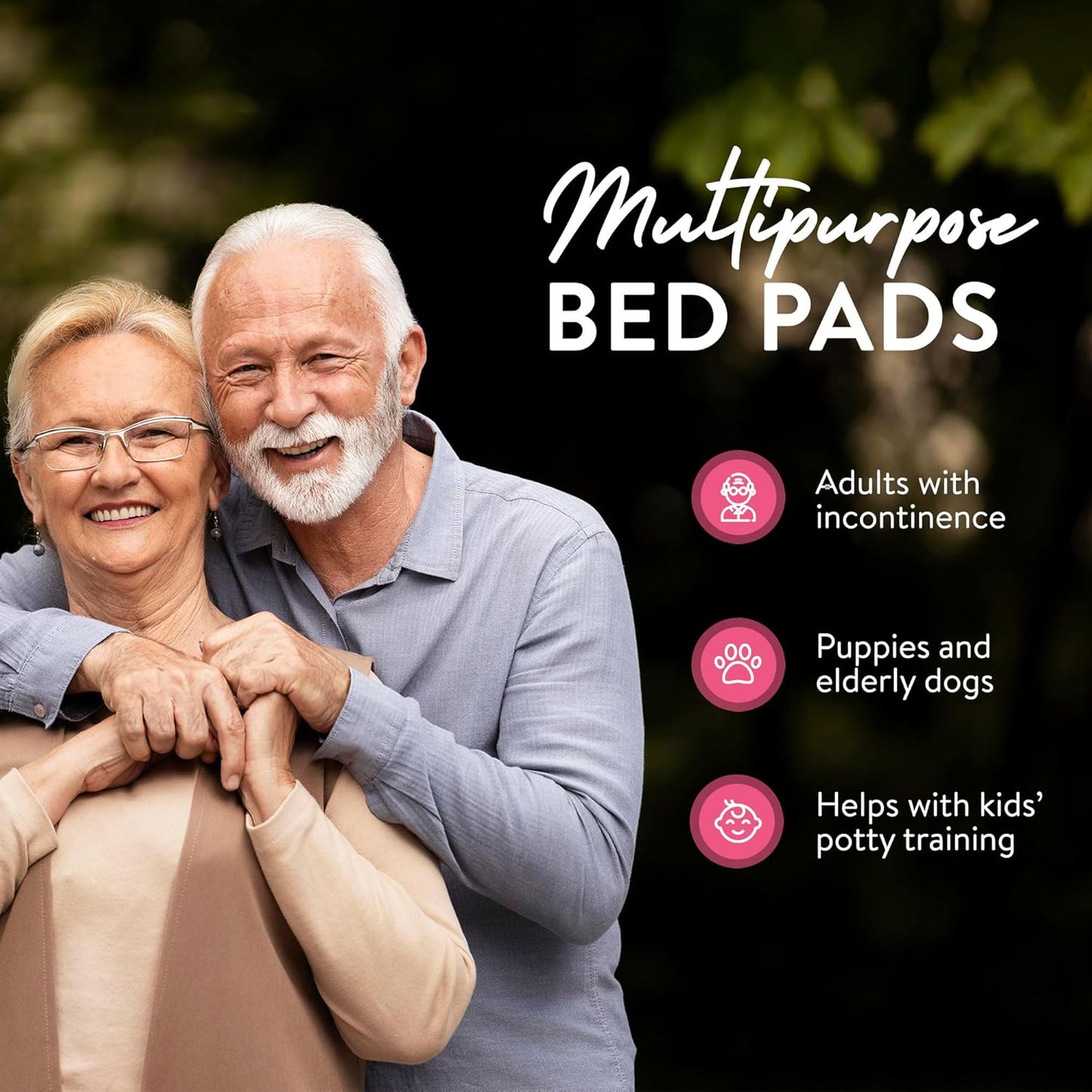 Inspire XL 36 x 36 Ultra Underpads Incontinence Bed Pads | Contemporary Modern Design | Hospital