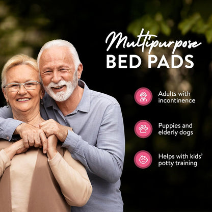 Inspire XL 36 x 36 Ultra Underpads Incontinence Bed Pads | Contemporary Modern Design | Hospital