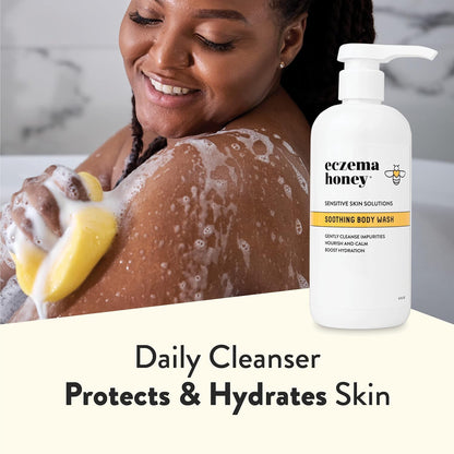 ECZEMA HONEY Soothing Body Wash - Daily Shower Gel & Eczema Treatment - Sensitive Skin Body Wash