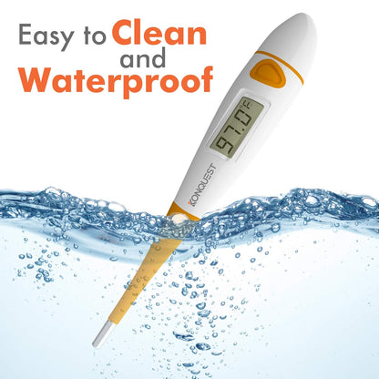 Konquest KDT-1201 Best Digital Medical Thermometer, Highly Accurate and Fast, Easy to Use, 10