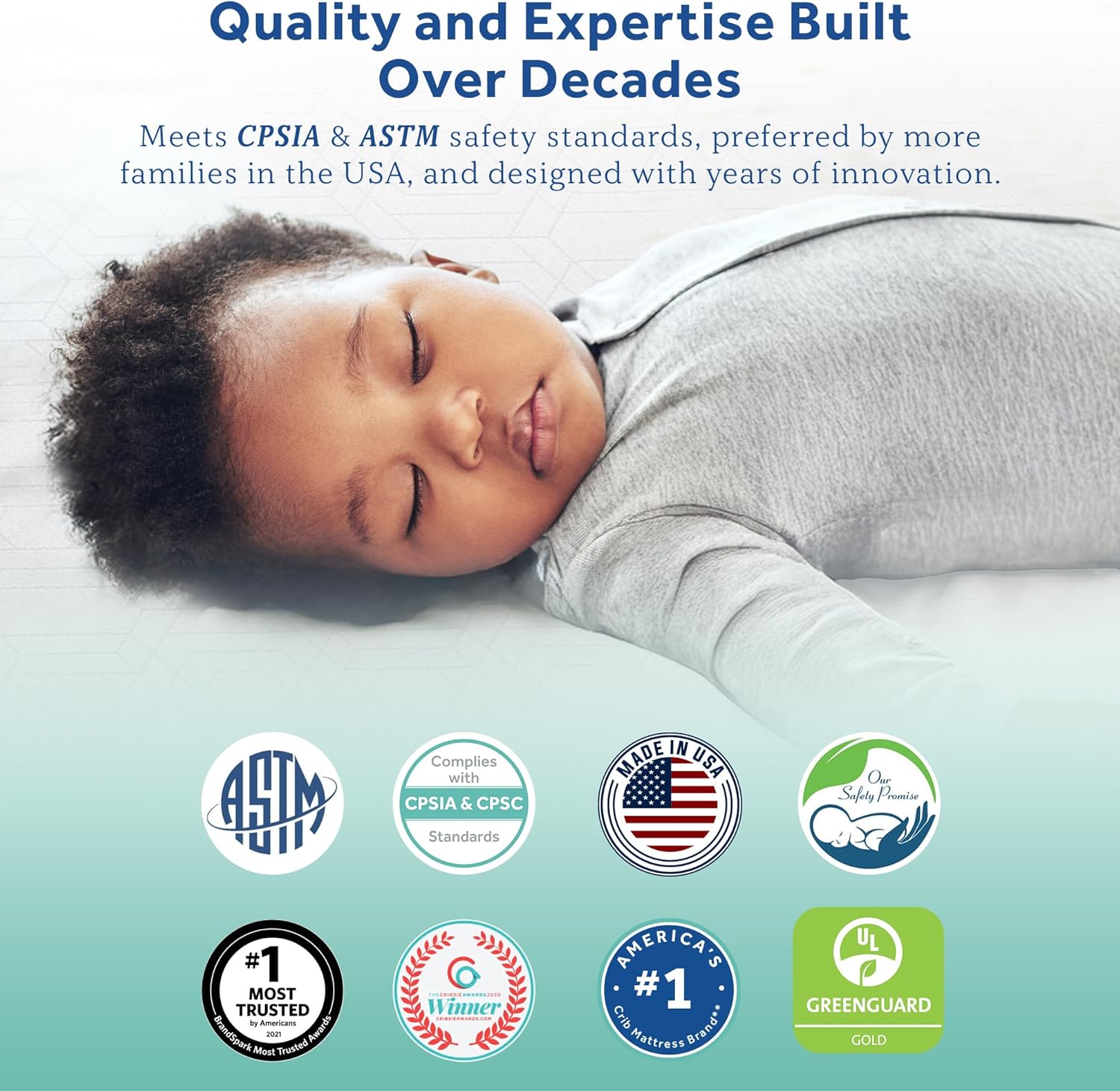 Sealy Baby Flex Cool 2 Stage Breathable Crib Mattress with Toddler Bed Fit, Waterproof & Airy