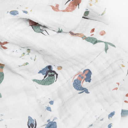 Little Unicorn Original Premium Cotton Quilt | Multi-Layered & Extra-Soft Muslin Fabric |for Babies