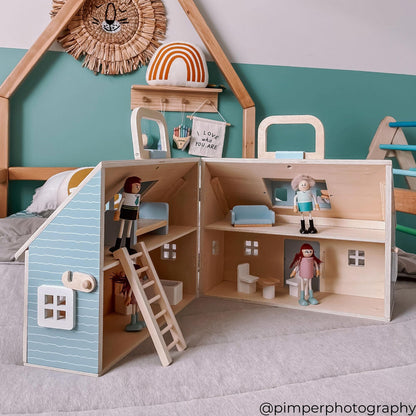 Olivia's Little World Wooden Cottage Dollhouse