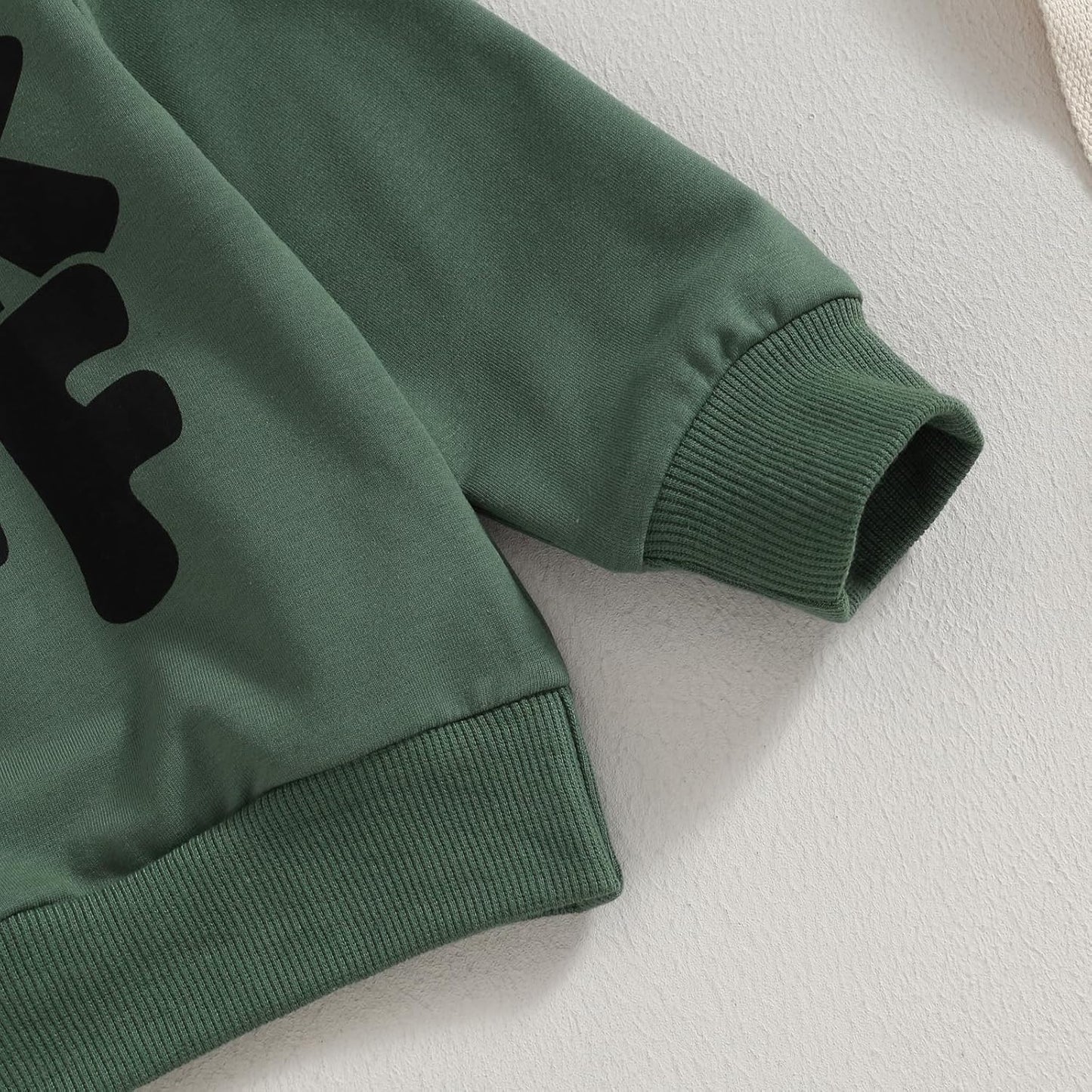 Kupretty Toddler Baby Boy Fall Winter Clothes Color Block Long Sleeve Sweatshirt Pullover Tops + Joggers Pants Outfit Set