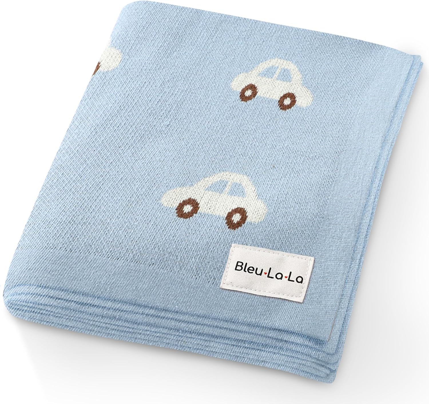 Baby Blanket for Boys 100% Cotton Buttery Soft Cozy Receiving Swaddle Crib Stroller Blanket for