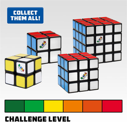 Rubik’s Coach Cube, Learn to Solve 3x3 Cube with Stickers, Guide, & Videos, Stress Relief Fidget Toy, Adult Toy Fidget Cube for Ages 8+