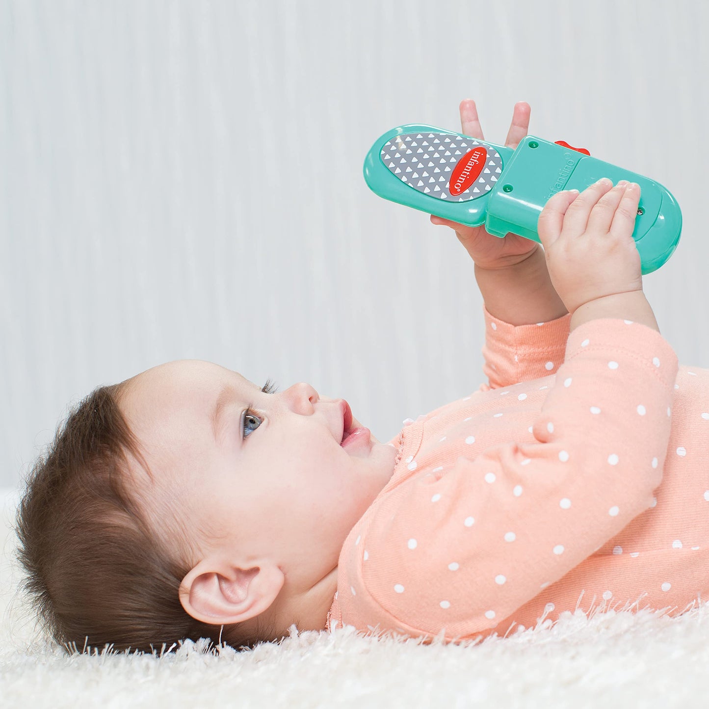 Infantino Flip and Peek Fun Bilingual Phone Toy, 3+ Months