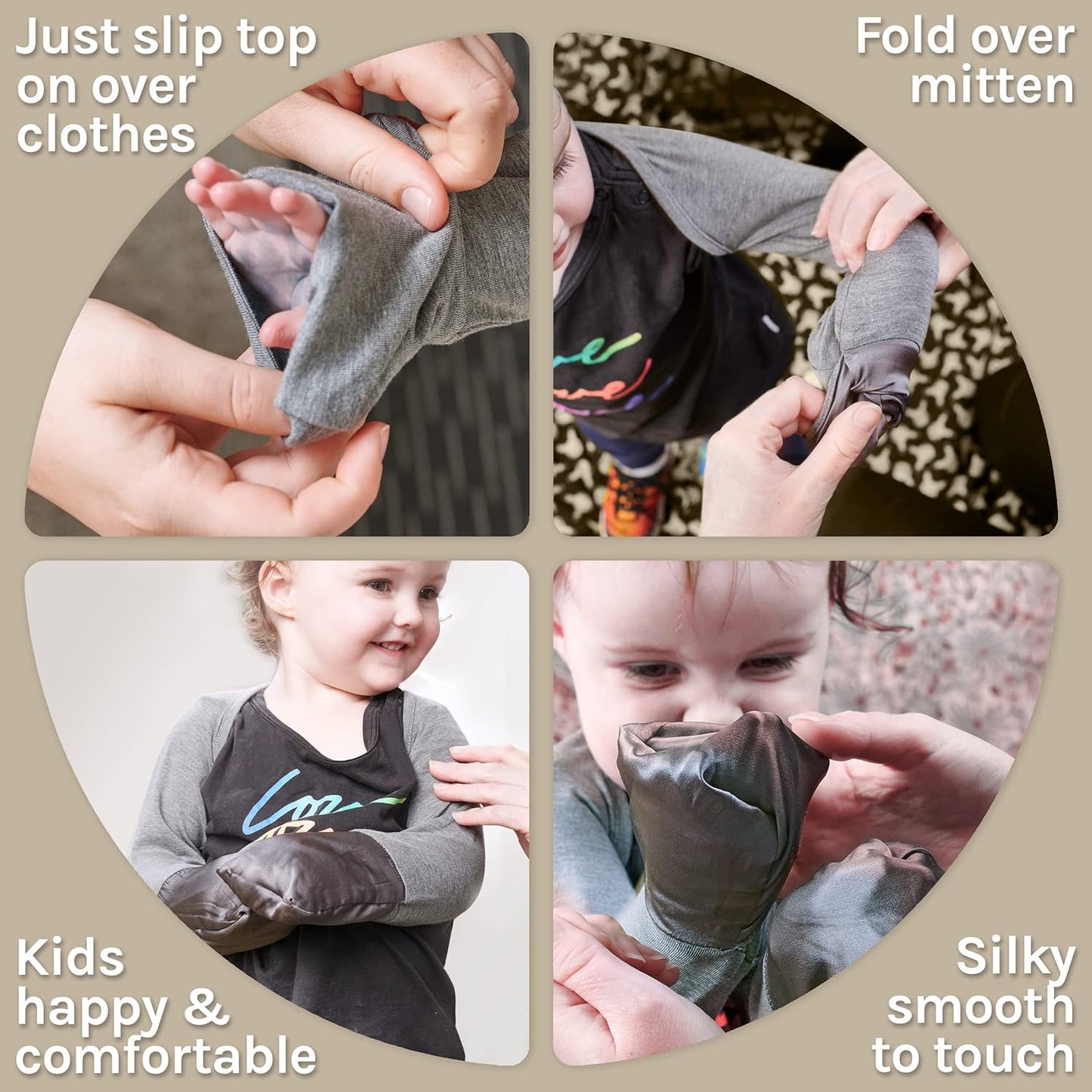 Eczema Mitten Scratch Sleeves | Eczema Treatment Eczema Clothing