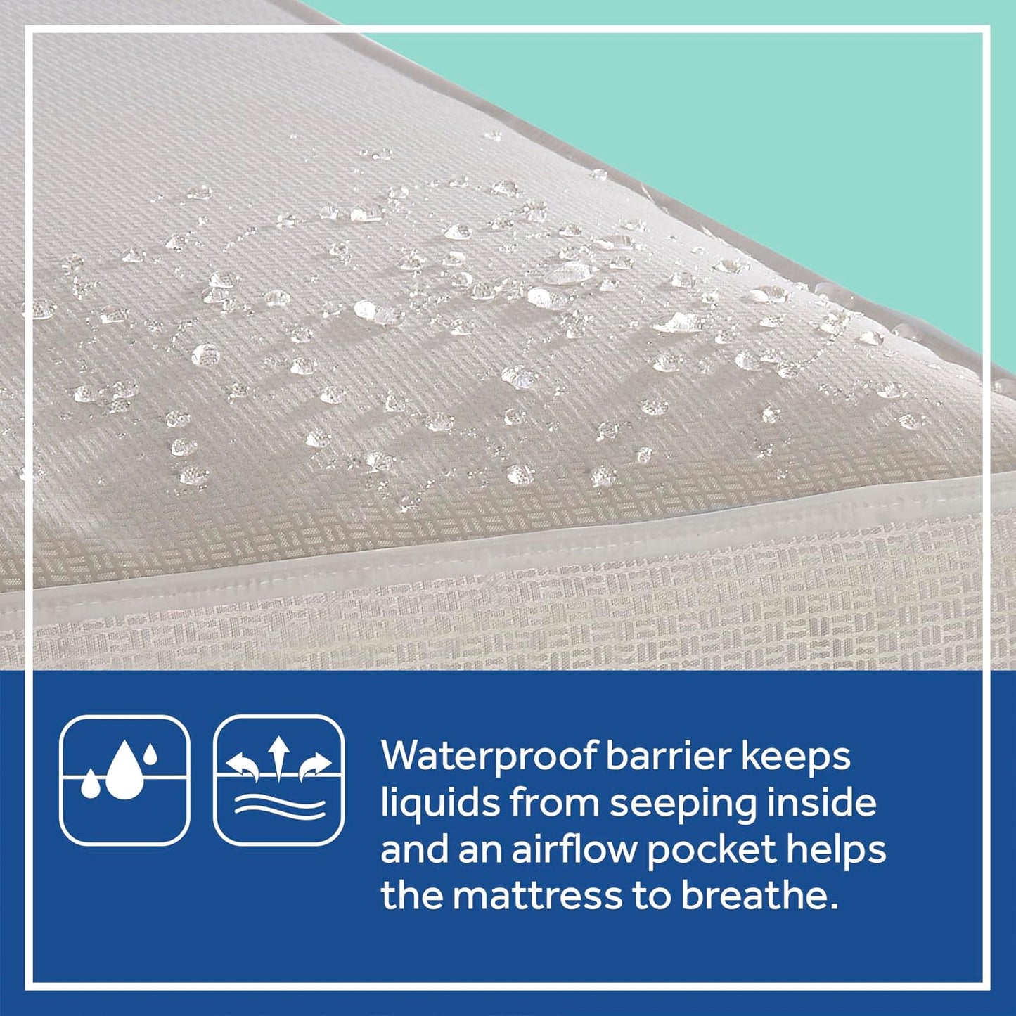 Sealy Baby Cozy Cool Hybrid Breathable Crib Mattress, GREENGUARD GOLD Certified, Made in USA