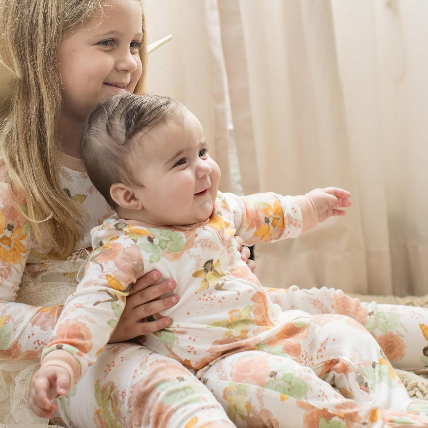 Burt's Bees Baby Baby Girl's Pajamas Sleep and Play