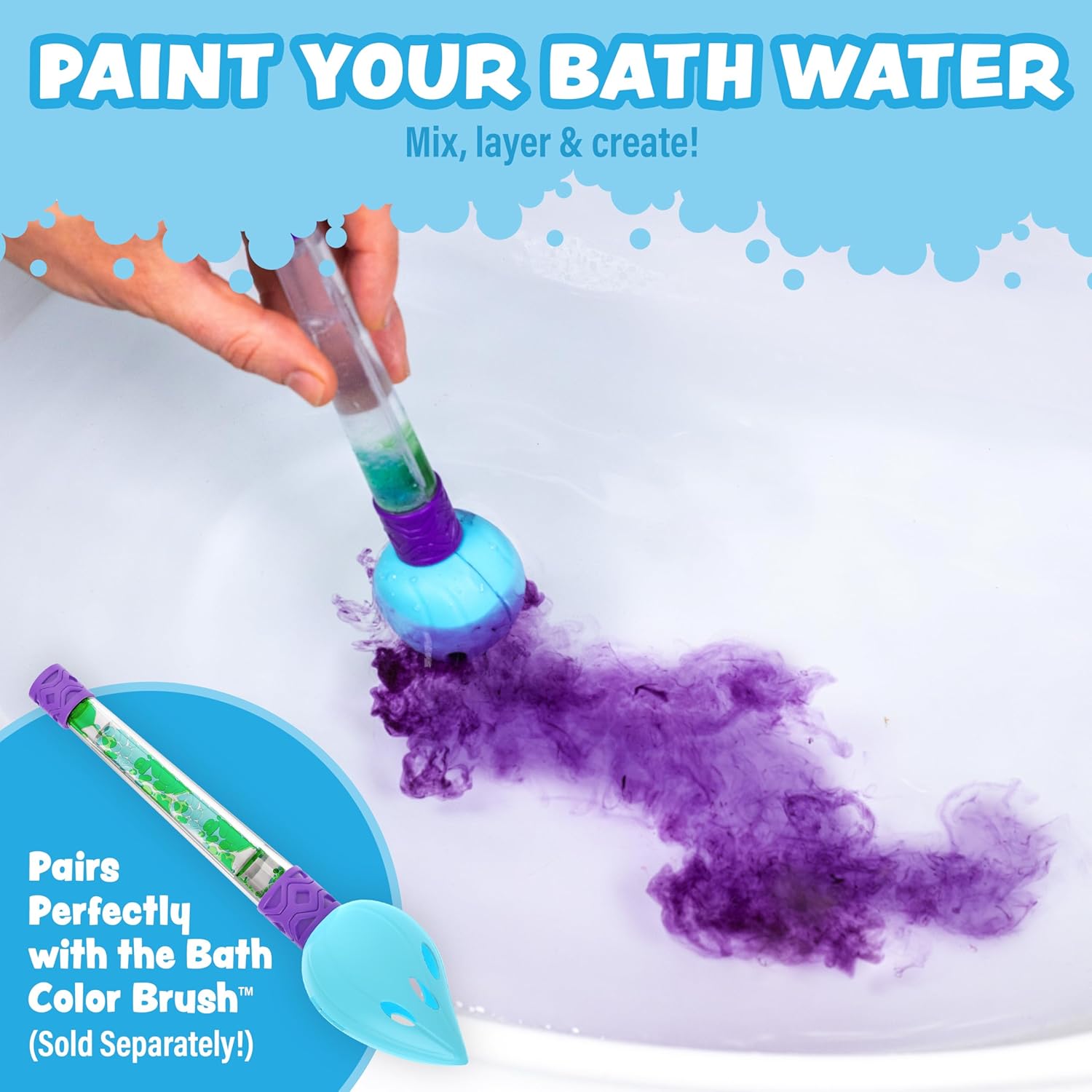 Tub Works® Bath Color Pops™ Moisturizing Kids Bath Bombs, 120 Count | Bath Bomb Refills for Bath