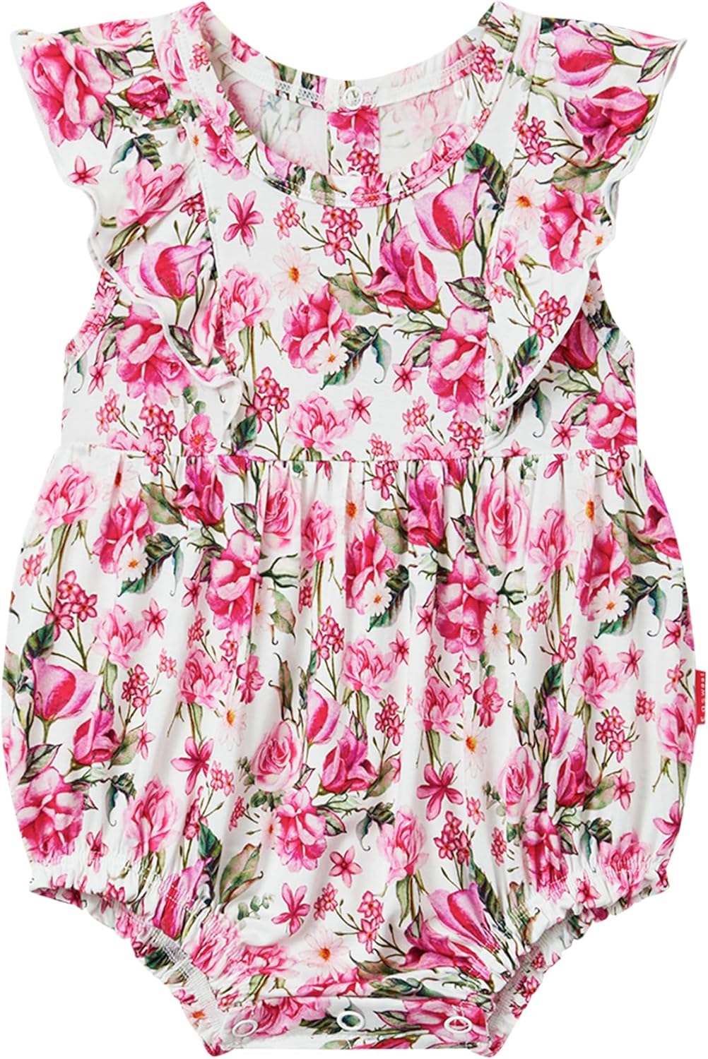 Bamboo Viscose Baby Romper Infant Girl Ruffle Sleeveless Newborn Baby Girl Bodysuit