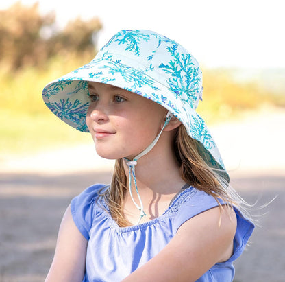 JAN & JUL 50+ UPF Quick-Dry Sun-Hats for Boys