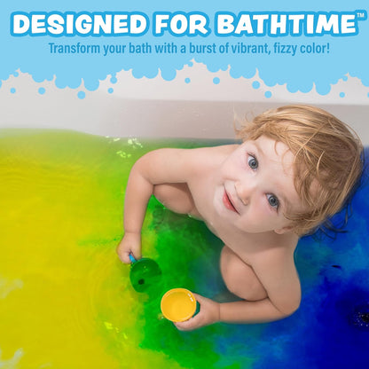 Tub Works® Bath Color Pops™ Moisturizing Kids Bath Bombs, 120 Count | Bath Bomb Refills for Bath