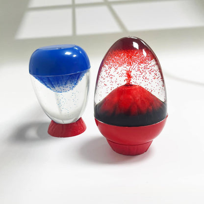 Volcano Motion Bubble Machine from The Bottom up to Erupt Imitation Volcanic Toys Sensory Perspective Enjoyment Decompression and Relaxation Volcanic Toy Desk Toy