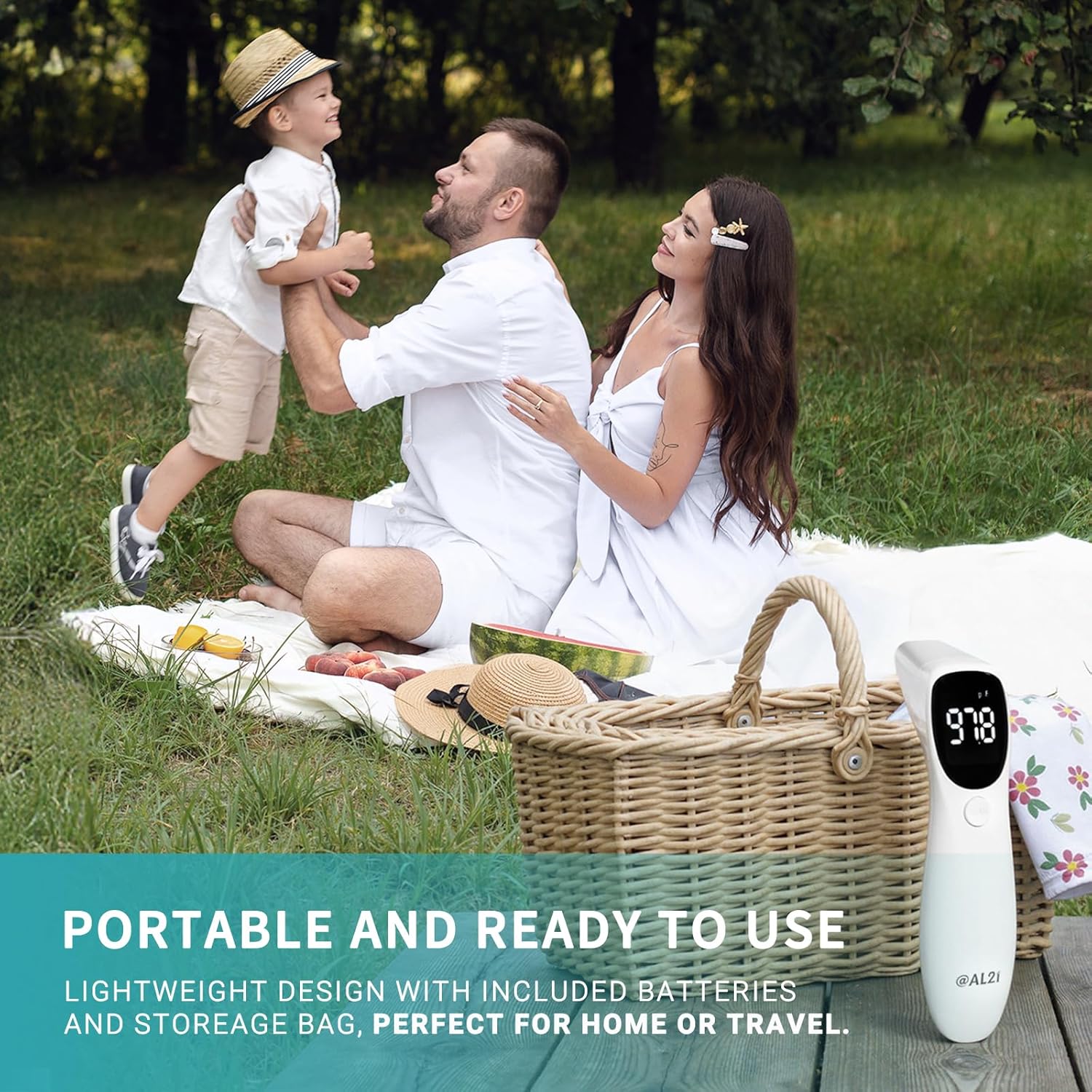 Dual Mode Thermometer for Adults, Kids, and Babies – Infrared Digital Forehead and Ear Thermometer