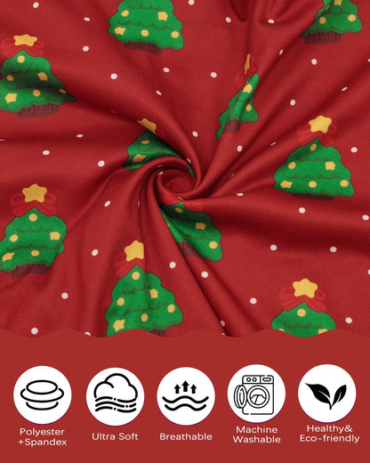 ALVABABY Toddler Pillowcases Stretchy Soft Kids Pillow Cover 2 Pack Fit 13"x 18" or 12"x16" Envelope for Girl Boy Sleepy Travel Christmas 2TPE37A