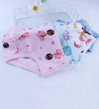 Boboking Girls Soft Underwear Toddler Kids Briefs Cotton Panties 12-pack