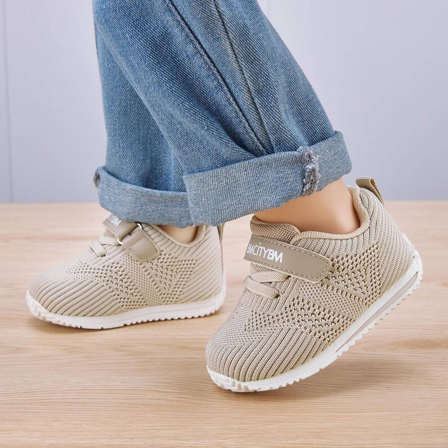 BMCiTYBM Baby Boy Girl Shoes Breathable Mesh Walking Shoes Lightweight Non-Slip Sneakers Infant First Walkers 6 9 12 18 24 Month