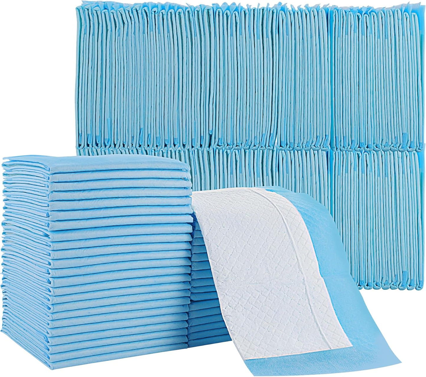 100 Pack Disposable Changing Pad,High Absorbent Diaper Changing Pads,Waterproof Leak Proof Baby Disposable Underpads,Breathable Incontinence Changing Pad for Adult Child Baby Pets,13X18inch