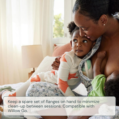 Willow Go - Hands Free Breast Pump - Wearable Breastfeeding Pump - Portable, Electric, Cordless, &