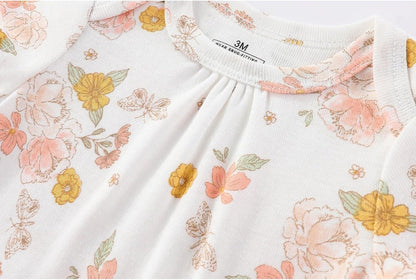 Baby Boy Girl 10 Piece Combined Type Clothing Set Cotton Baby Bodysuits and Pants Set Home Outdoor Infant Clothes