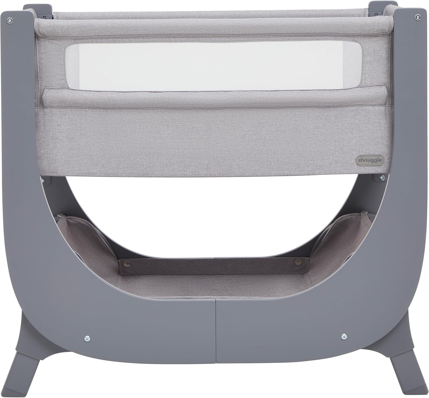 Air Lite Bedside Infant Crib | Breathable Mesh Sides, Drop-Down Panel, Reflux Incline, Adjustable