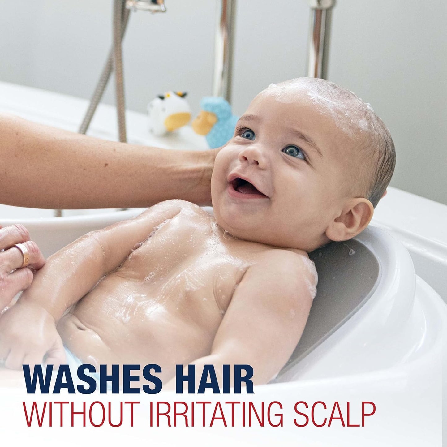 Aquaphor Baby Wash and Shampoo - Mild, Tear-free 2-in-1 Solution for Baby’s Sensitive Skin - 16.9