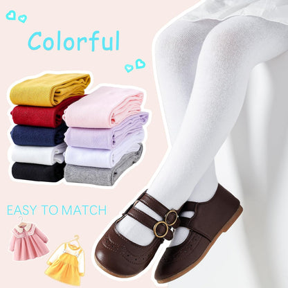 Baby Tights Non Slip Toddler Stockings Tights with Grippers Seamless Soft Cotton Knit Leggings Newborn