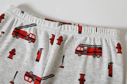 Boys Cotton Pajamas Long Sleeve Toddler Boys Pjs Kids Sleepwear Sets 18months-18years