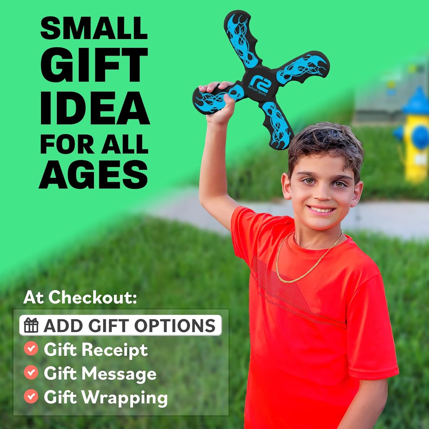 Boomerang Cool Toys For Ages 8-13 - Best 6 Year Old Boy Birthday Gift Soft Kid Toys For Boys & Girls to Play Indoors or Outdoors - Gift for Kids 6 7 8 9 10 11 12 & Up 7 Year Old Birthday Party Favor