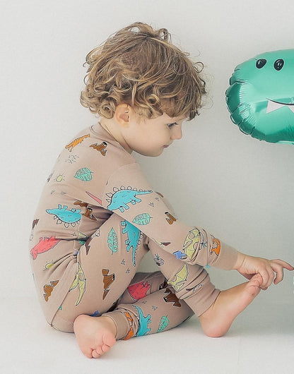 VAENAIT BABY 6M-12Y Kids Unisex Girls & Boys Soft Comfy Modal Tencel Sleepwear Pajamas 2pcs or 4pcs Set