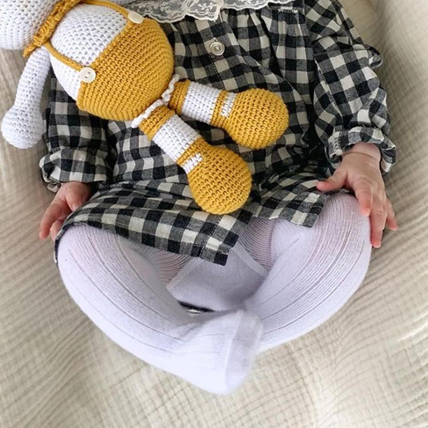 bistyle Baby Girls Tights Thick Leggings Soft | Warm Organic Cotton Stockings Pantyhose | Newborn Infant Toddler 3 Pack