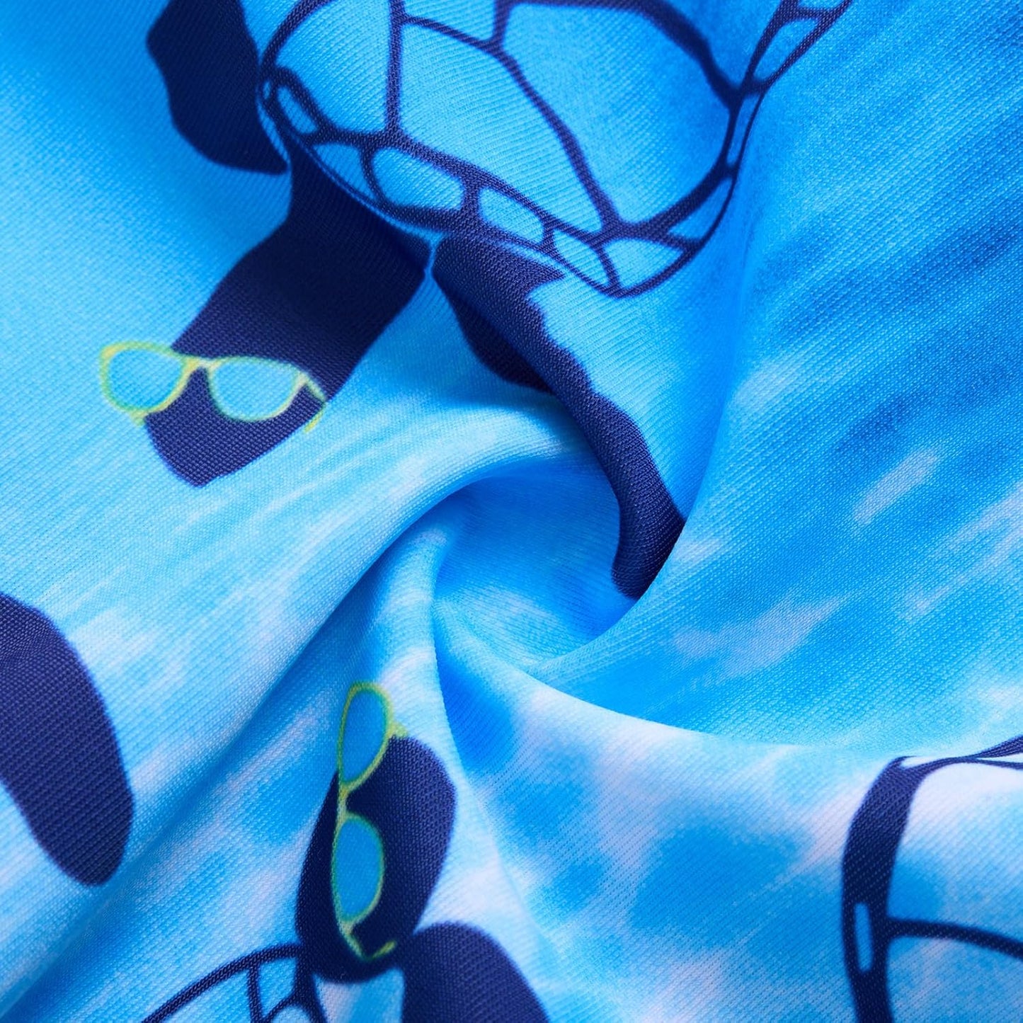 Funnycokid Baby Swimsuit Boy Toddler Bathing Suit Rash Guard UPF 50+ Swimwear 6 Months-4T