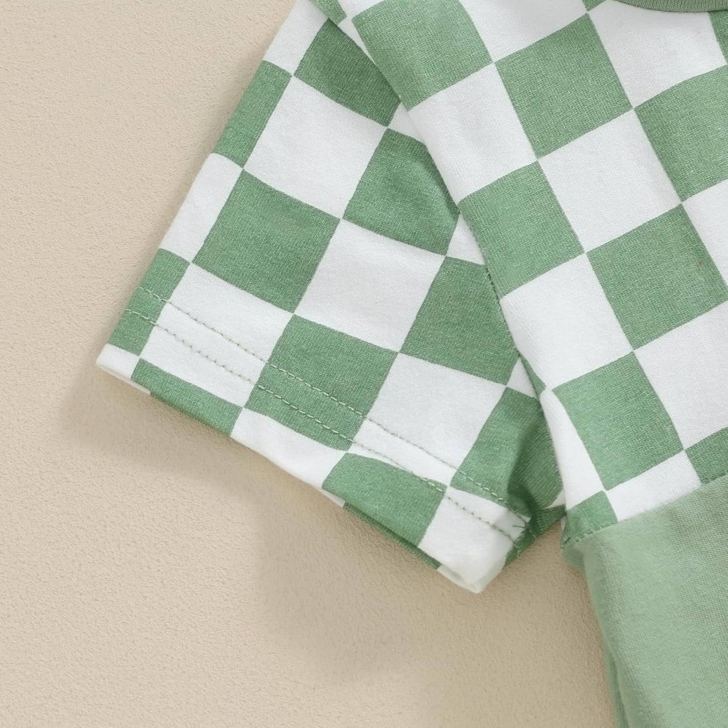 fhutpw Baby Toddler Boy Clothes Summer Outfits 6 12 18 24 Months Patchwork Short Sleeve T Shirt & Shorts Sets with Pockets