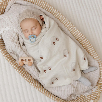 Baby Blanket for Boys 100% Cotton Buttery Soft Cozy Receiving Swaddle Crib Stroller Blanket for