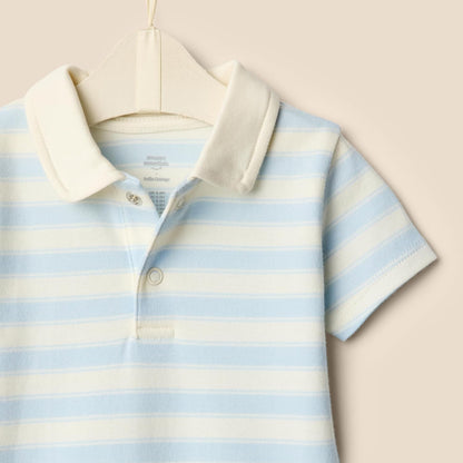 Amazon Essentials baby-boys Short Sleeve Romper