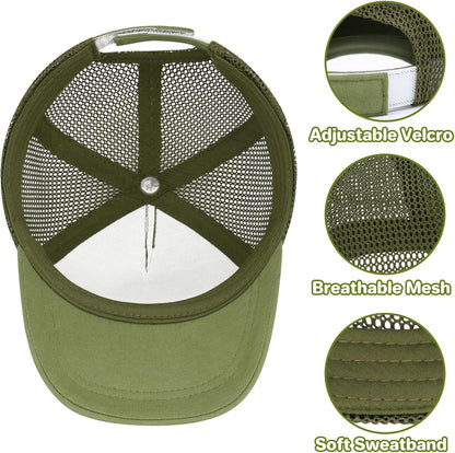 qikqik Baby Baseball Cap Toddler Baseball Hat with Mesh Infant Sun Hat UPF 50+ Baby Ball Cap Toddler Girl Hats Kids Hat Boys