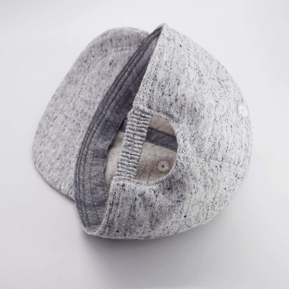 Keepersheep Baby Baseball Cap Infant Sun Hat, Cotton Knit with Soft Brim, Adjustable Soft Newborn Toddler Cap