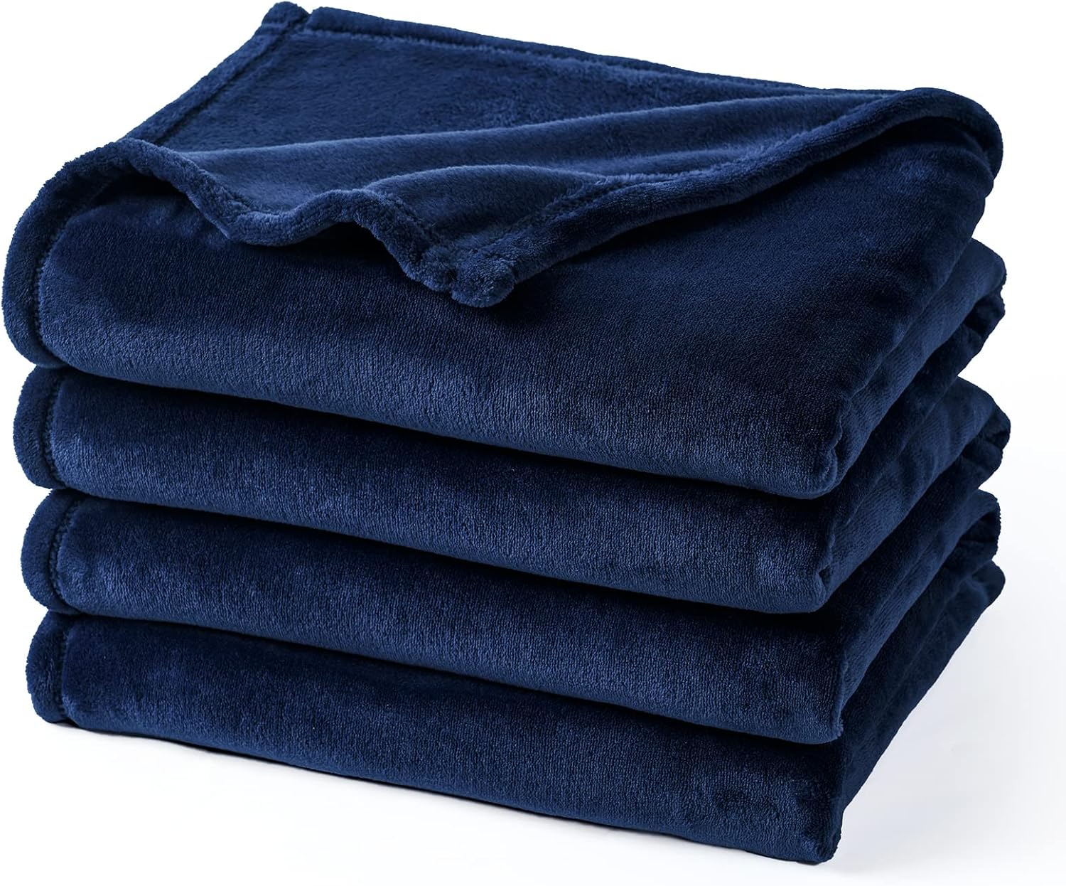 PHF Ultra Soft Fleece Blanket King Size, No Shed No Pilling Luxury Plush Cozy 300GSM Lightweight