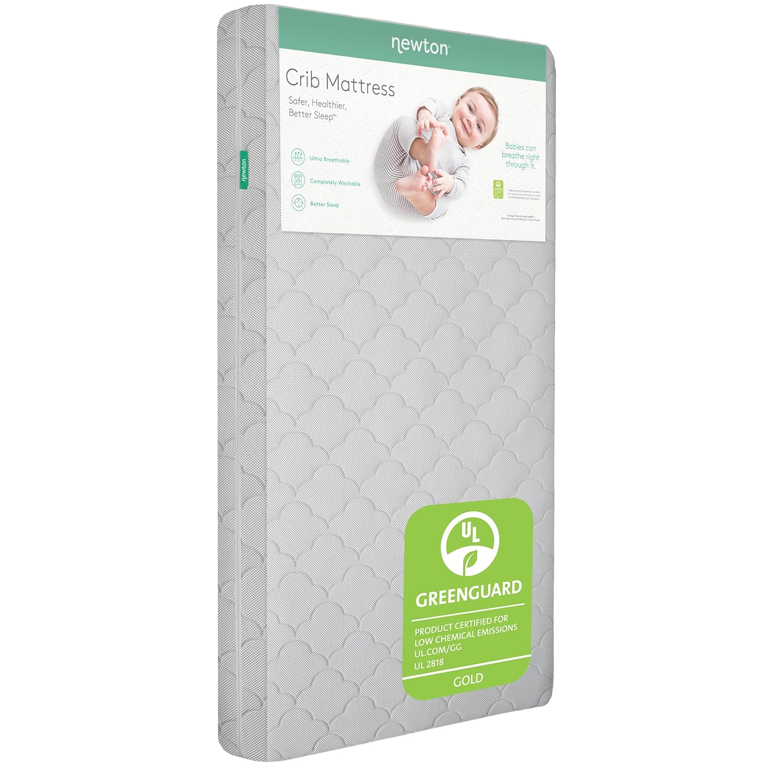 Newton Baby Crib Mattress and Toddler Bed - Ultra-Breathable Proven to Reduce Suffocation Risk
