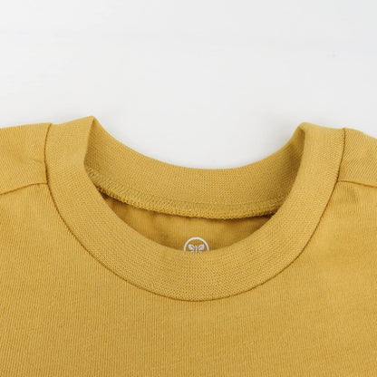 5-Pack Short Sleeve T-Shirts 100% Organic Cotton Baby, Toddler, Little Kid, Boy, Girl, Unisex