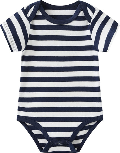 Baby Layette Set Baby Boys' 9-Piece Bodysuits Pants Set Toddler Girl Boy Unisex Baby Gift Sets
