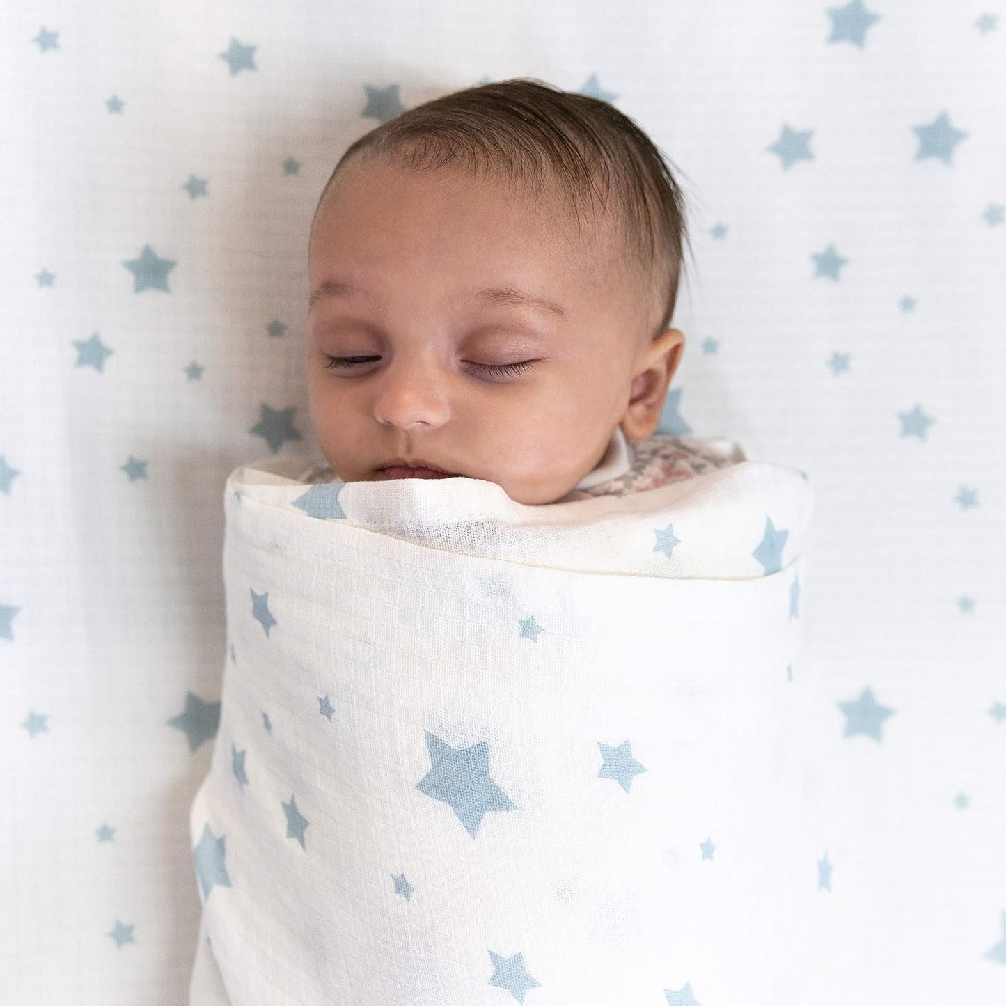 Newton Baby Mini Crib Fitted Sheets (2-Pack) | Organic Muslin Cotton, Breathable & Soft Baby