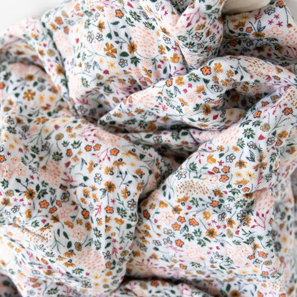 Little Unicorn Premium Quilted Throw | Super Soft, Multi-Layered Muslin XL Blanket| Great for Kids