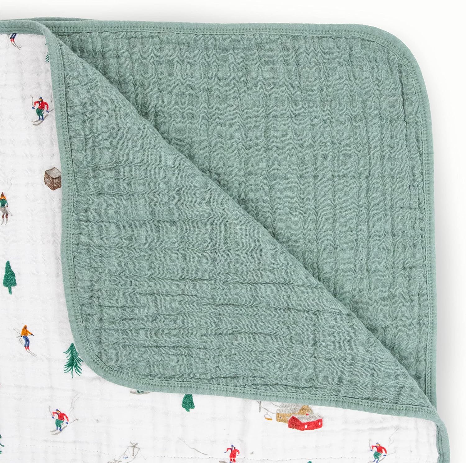 Little Unicorn Original Premium Cotton Quilt | Multi-Layered & Extra-Soft Muslin Fabric |for Babies