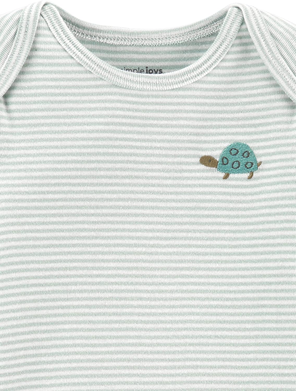 Simple Joys by Carter's unisex-baby 6-piece Bodysuits (Short and Long Sleeve) and Pants Set