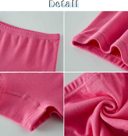 Sladatona Soft Girls Boyshort Panties Cotton Briefs Kids Underwear