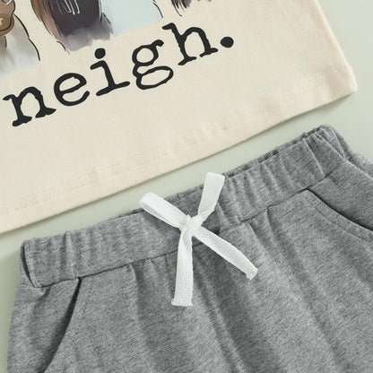 fhutpw Baby Toddler Boy Clothes Summer Outfits 6 12 18 24 Months Patchwork Short Sleeve T Shirt & Shorts Sets with Pockets